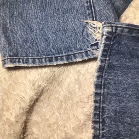 GAP 1969 Denim Blue Jeans mens Button Fly Straight Fit 31/31 Y2K - Picture 8 of 10